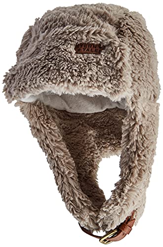 Sterntaler Unisex Kinder Fliegermütze Flausch Mütze, Rauchgrau, 55 von Sterntaler