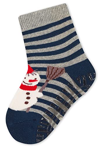 Sterntaler Unisex Kinder Fliesen Socken Baby Fli Fli Soft Weihnachten, Marine, 20 von Sterntaler