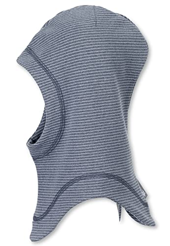 Sterntaler Unisex Kinder Schalmütze Kleinkinder Schalmütze Streifen, Blau, 49 von Sterntaler