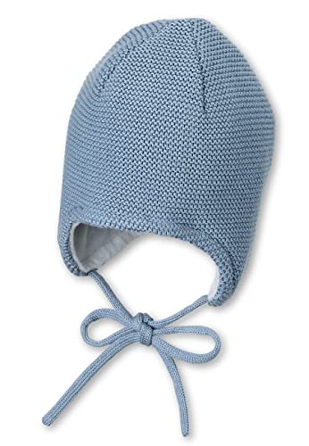 Sterntaler Unisex Kinder Strickmütze Baby Strickmütze mit Fleecefutter, Blau, 41 von Sterntaler