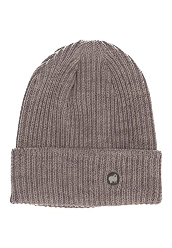 Sterntaler Unisex Kinder Strickmütze PUR Wolle Mütze, Silber Mel, 55/57 von Sterntaler