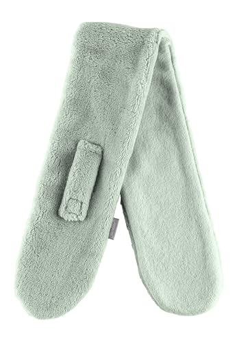 Sterntaler Unisex Kinderschal aus Teddyflausch Halstuch, steingrün, 80 von Sterntaler