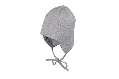 Sterntaler Unisex Baby strikhue M tze, Silber mel., 43 EU von Sterntaler