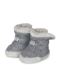 Sterntaler Winterschuhe Baby weich silber melange von Sterntaler