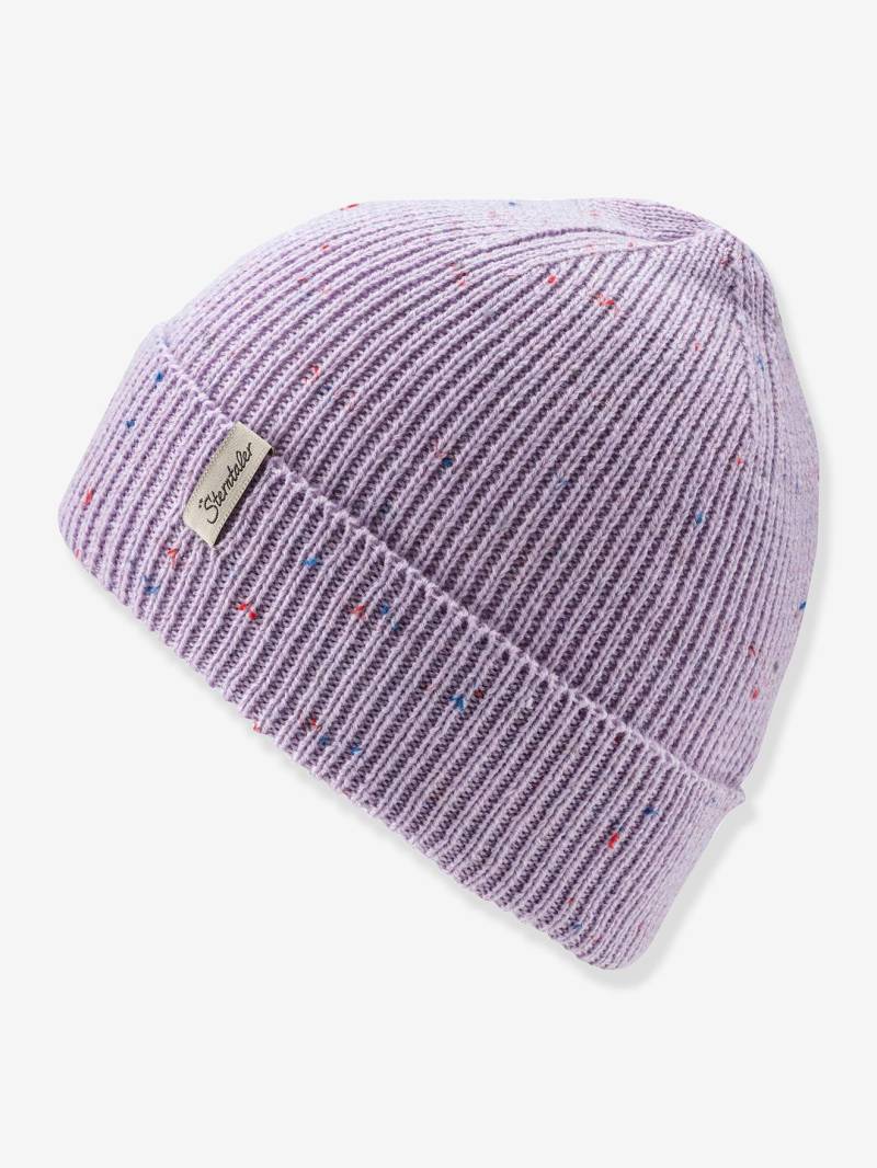 Strickmütze Farbsprenkel Umschlag Mädchen Sterntaler lavandel von Sterntaler