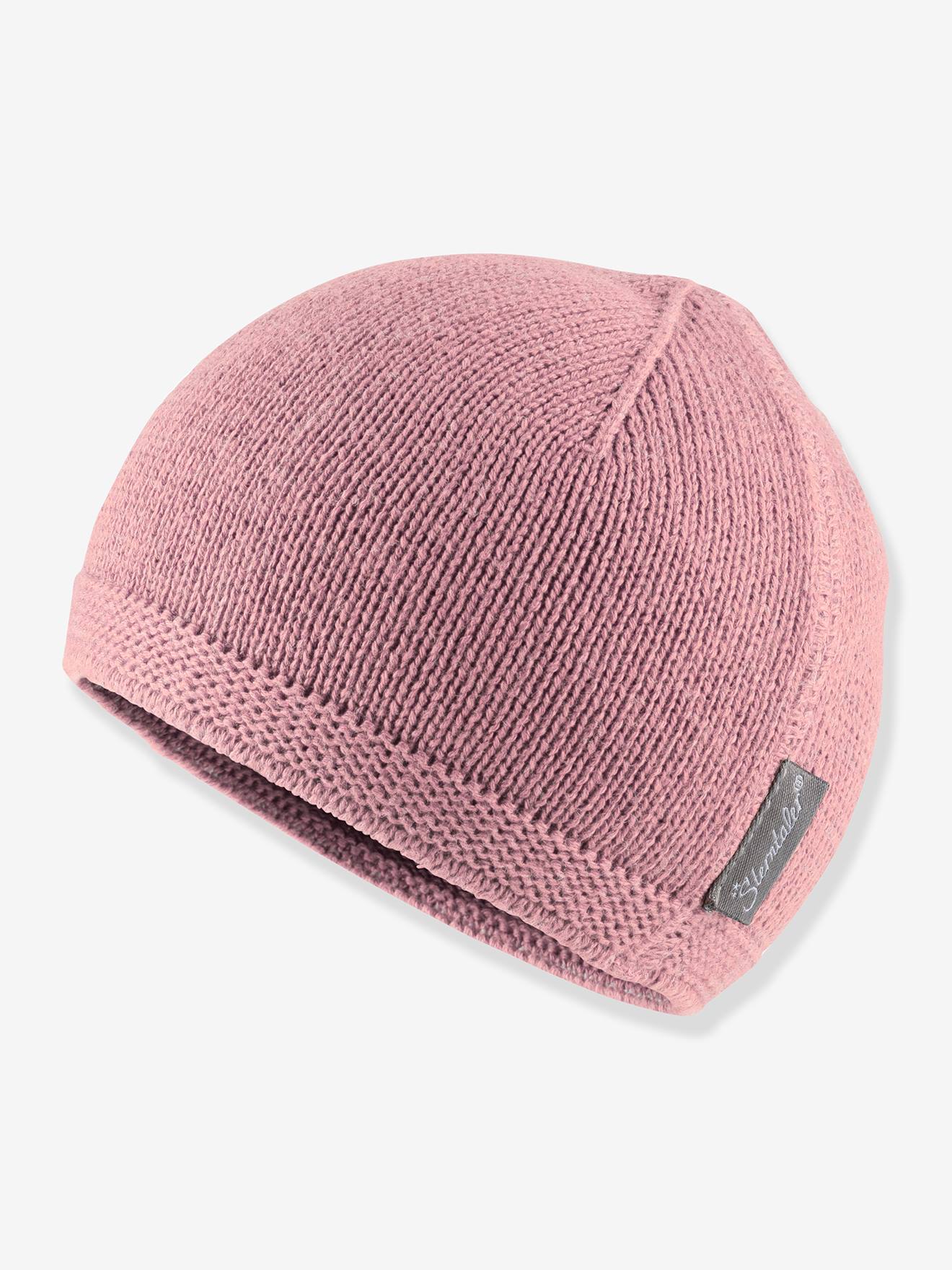 Strickmütze aus Bio-Baumwolle Kinder Sterntaler pudrig von Sterntaler