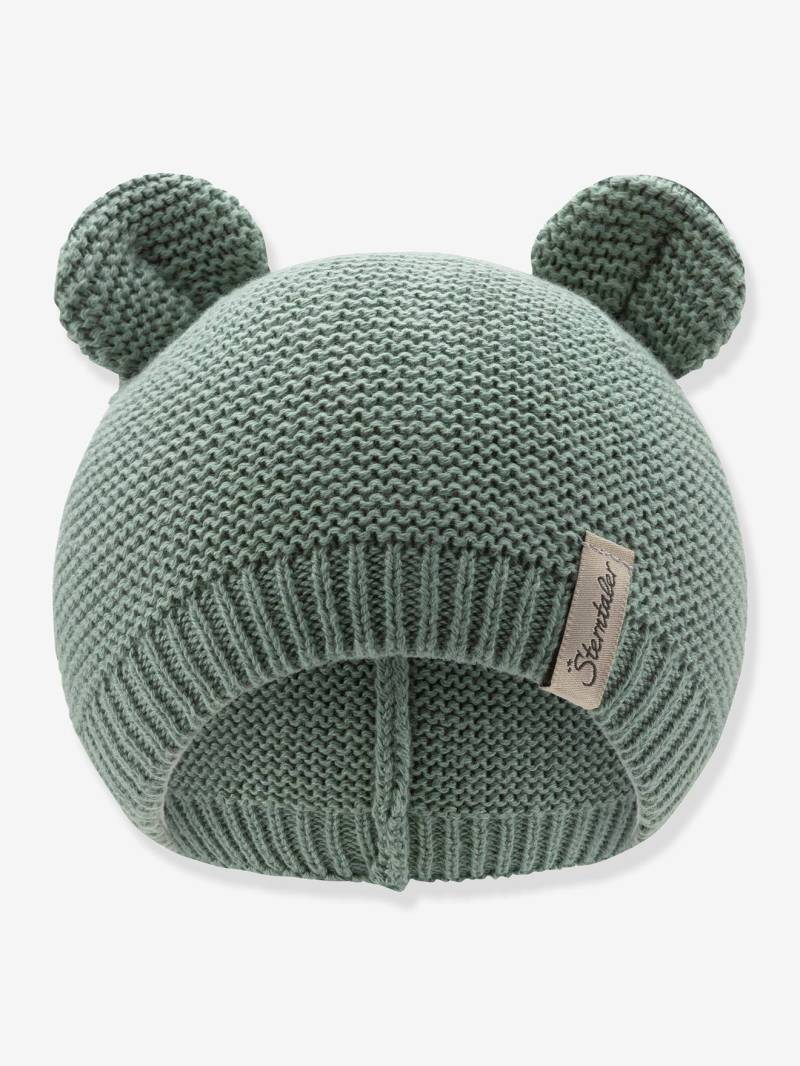 Strickmütze mit Ohren aus Bio-Baumwolle Kinder Sterntaler sandfarben von Sterntaler