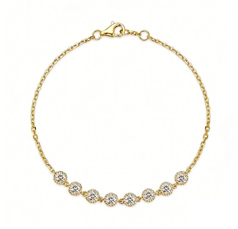 Sternvoll Goldarmband Bubble Armband Labordiamant 750er Gold von Sternvoll