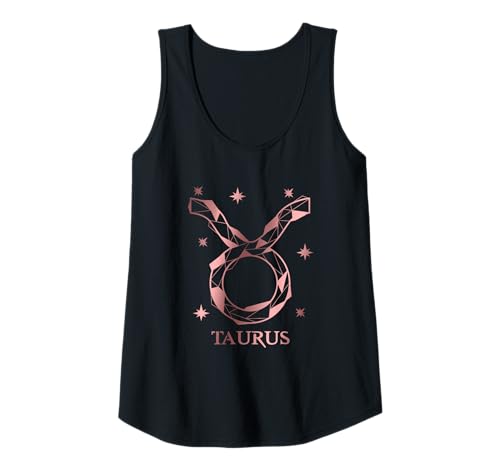 Damen Sternzeichen Stier Tank Top von Sternzeichen Geburtstag Horoskop Shirts
