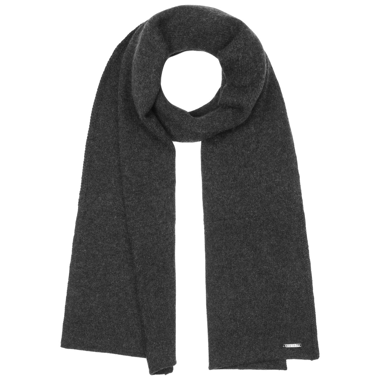 Cashmere Wool Strickschal von Stetson.eu