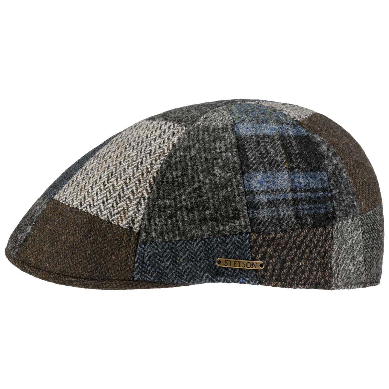 Viscott Patchwork Flatcap von Stetson.eu