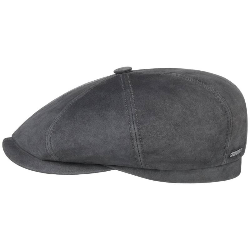 Hatteras Goat Suede Flatcap von Stetson.eu