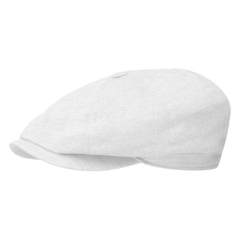 Hatteras Leinen Flatcap von Stetson.eu