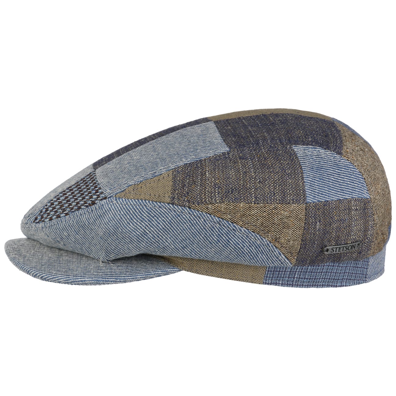 Laughlin Driver Patchwork Flatcap von Stetson.eu