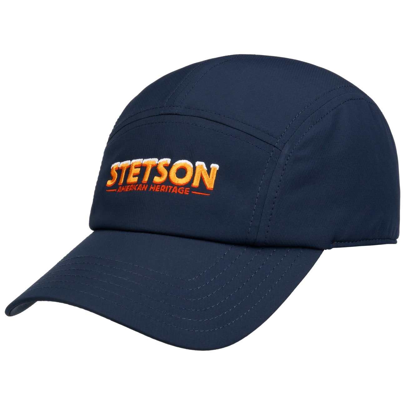 5 Panel Snowy Letters Cap by Stetson von Stetson