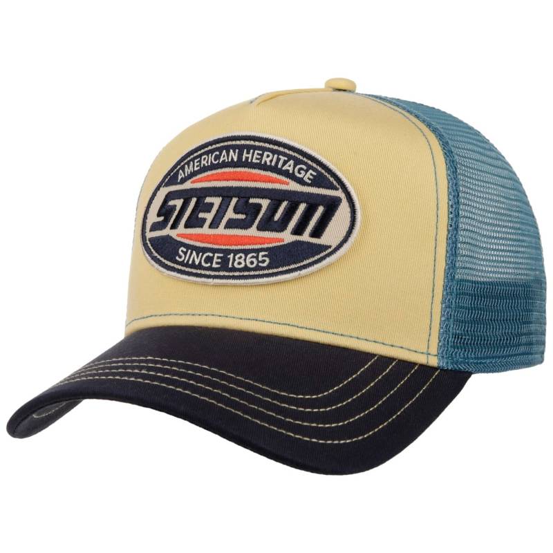 American Heritage Logo Trucker Cap by Stetson von Stetson