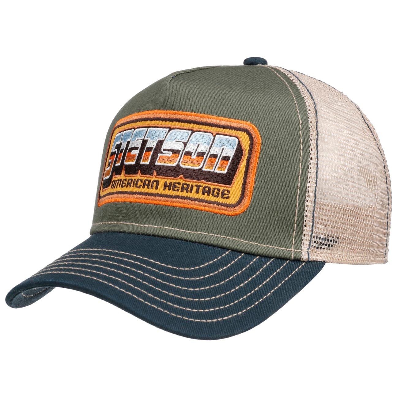 American Heritage Patch Trucker Cap by Stetson American Heritage Patch Trucker Cap by Stetson von Stetson