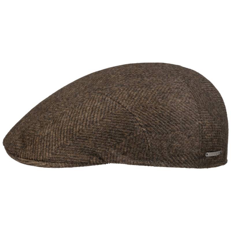 Bardsey Cashmere Flatcap by Stetson von Stetson