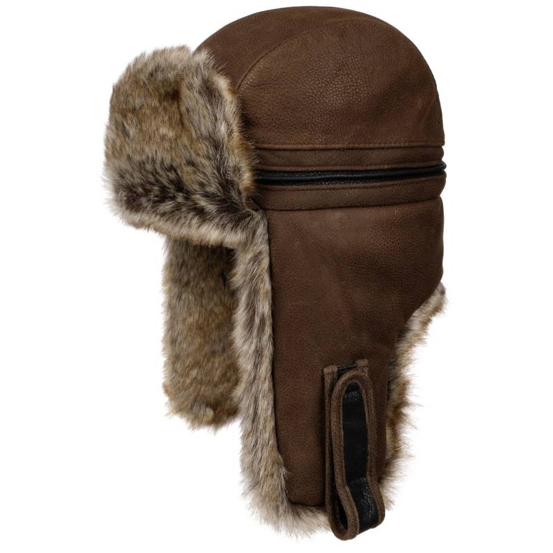 Cowhide Bomber Fliegermütze by Stetson von Stetson