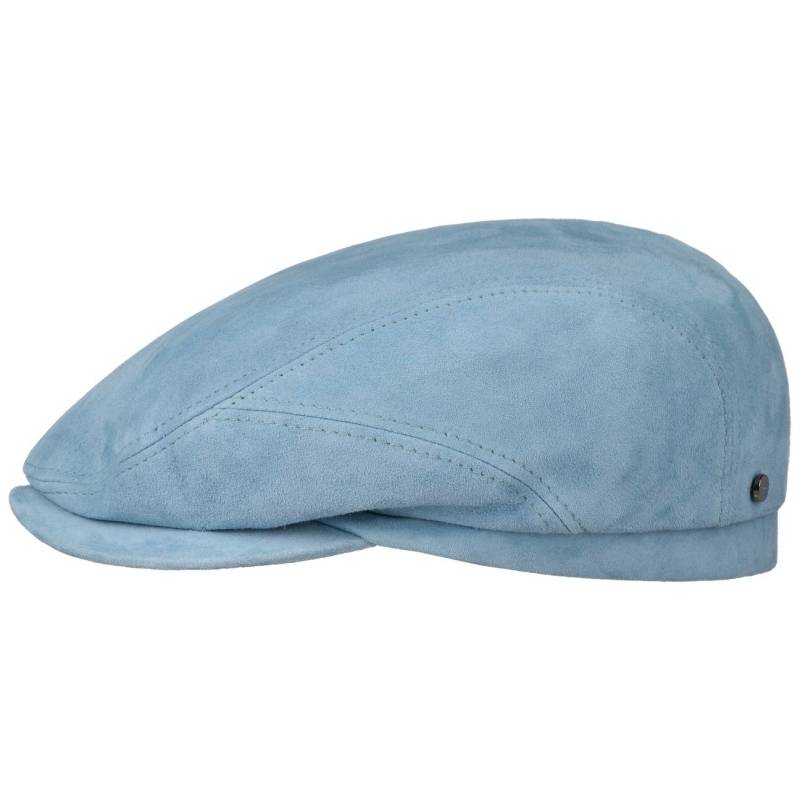 Goat Suede Flatcap by Stetson von Stetson