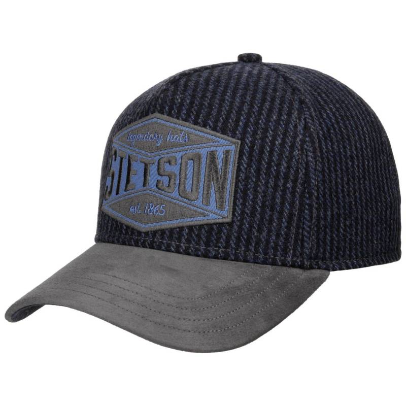 Goat Suede Peak Wool Cap by Stetson von Stetson