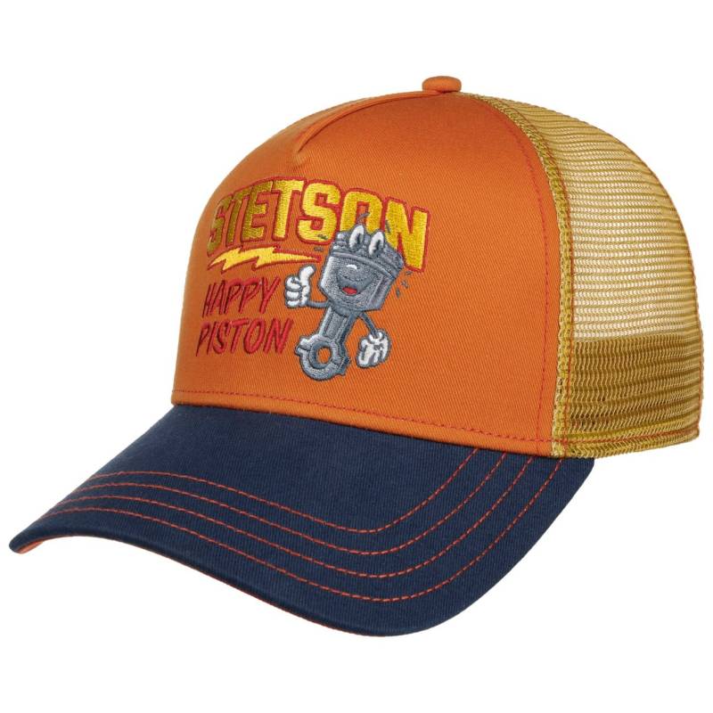 Happy Piston Trucker Cap by Stetson von Stetson