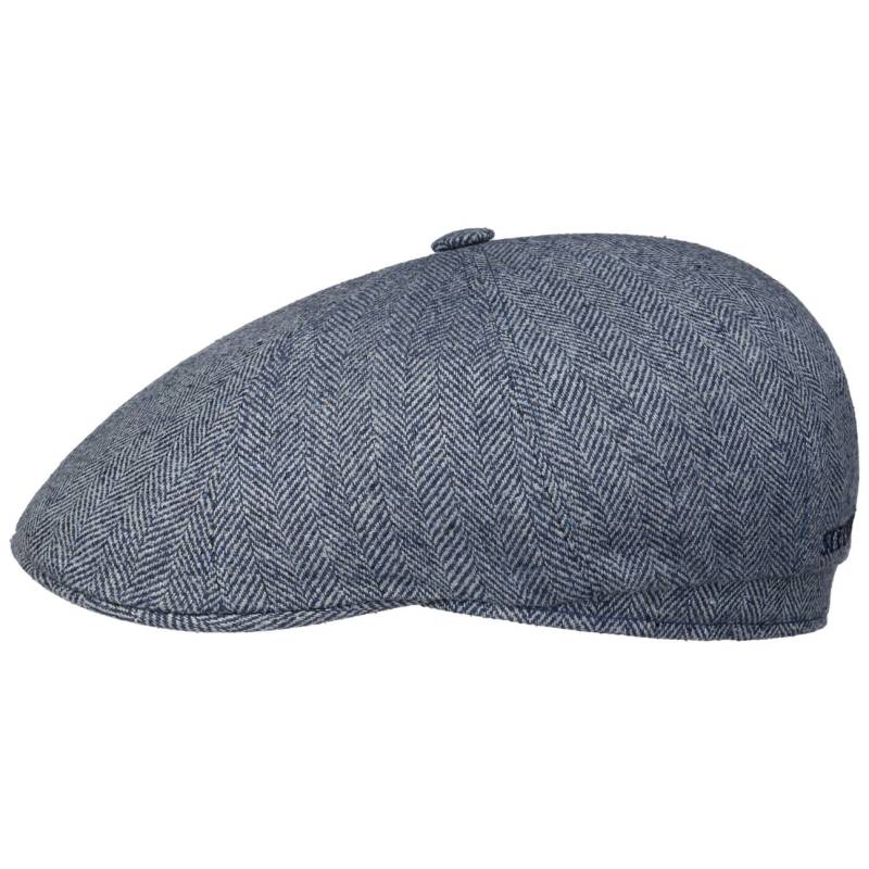 Harridge Silk Flatcap by Stetson von Stetson