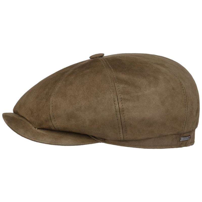 Hatteras Goat Leather Flatcap by Stetson von Stetson