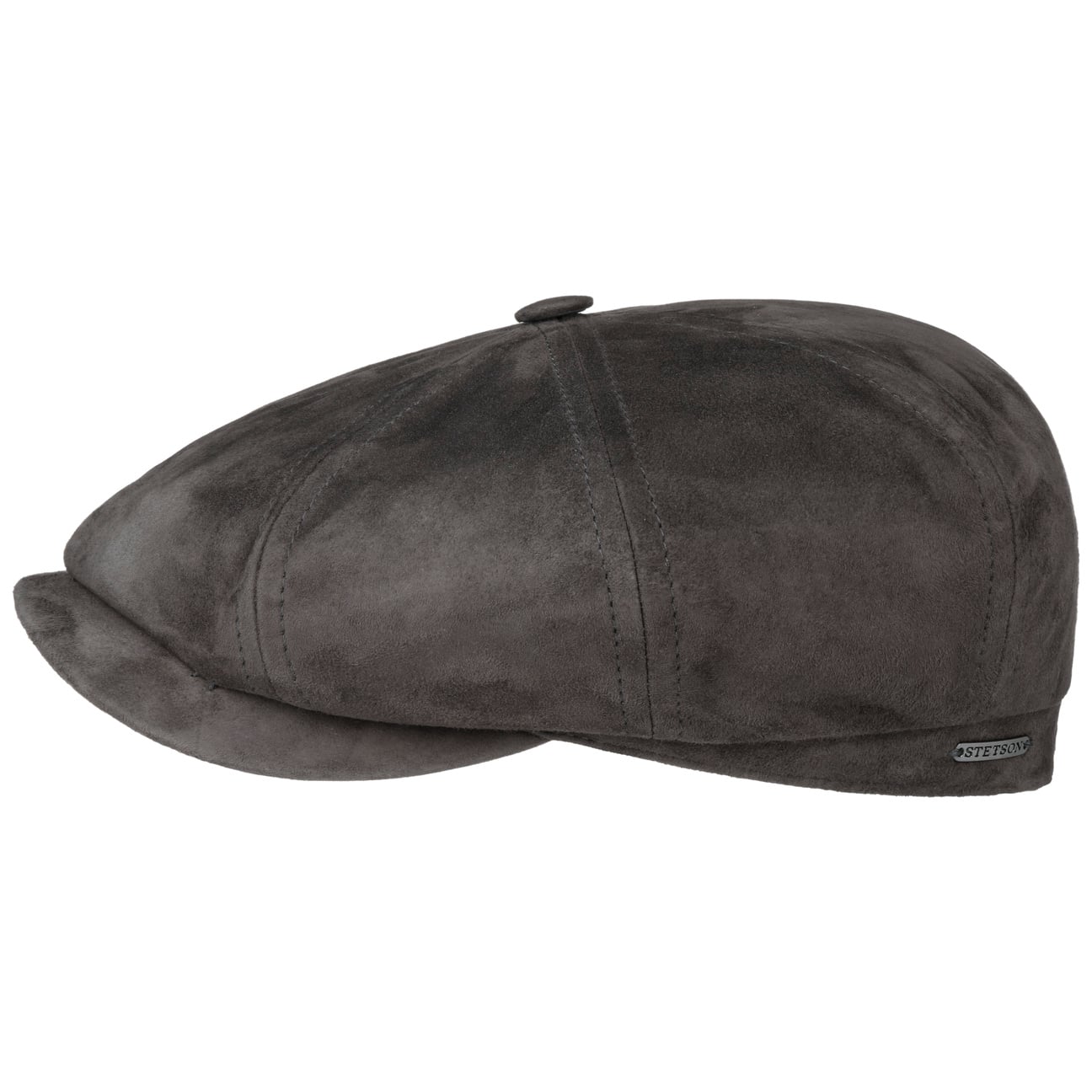Hatteras Goat Suede Flatcap by Stetson von Stetson
