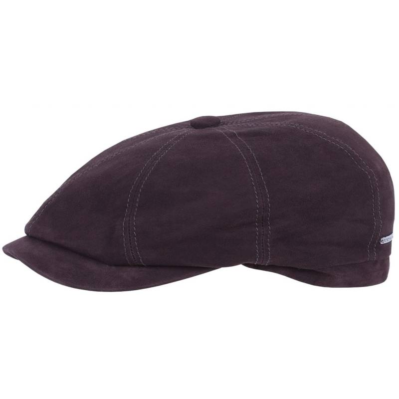 Hatteras Goat Suede Flatcap by Stetson von Stetson