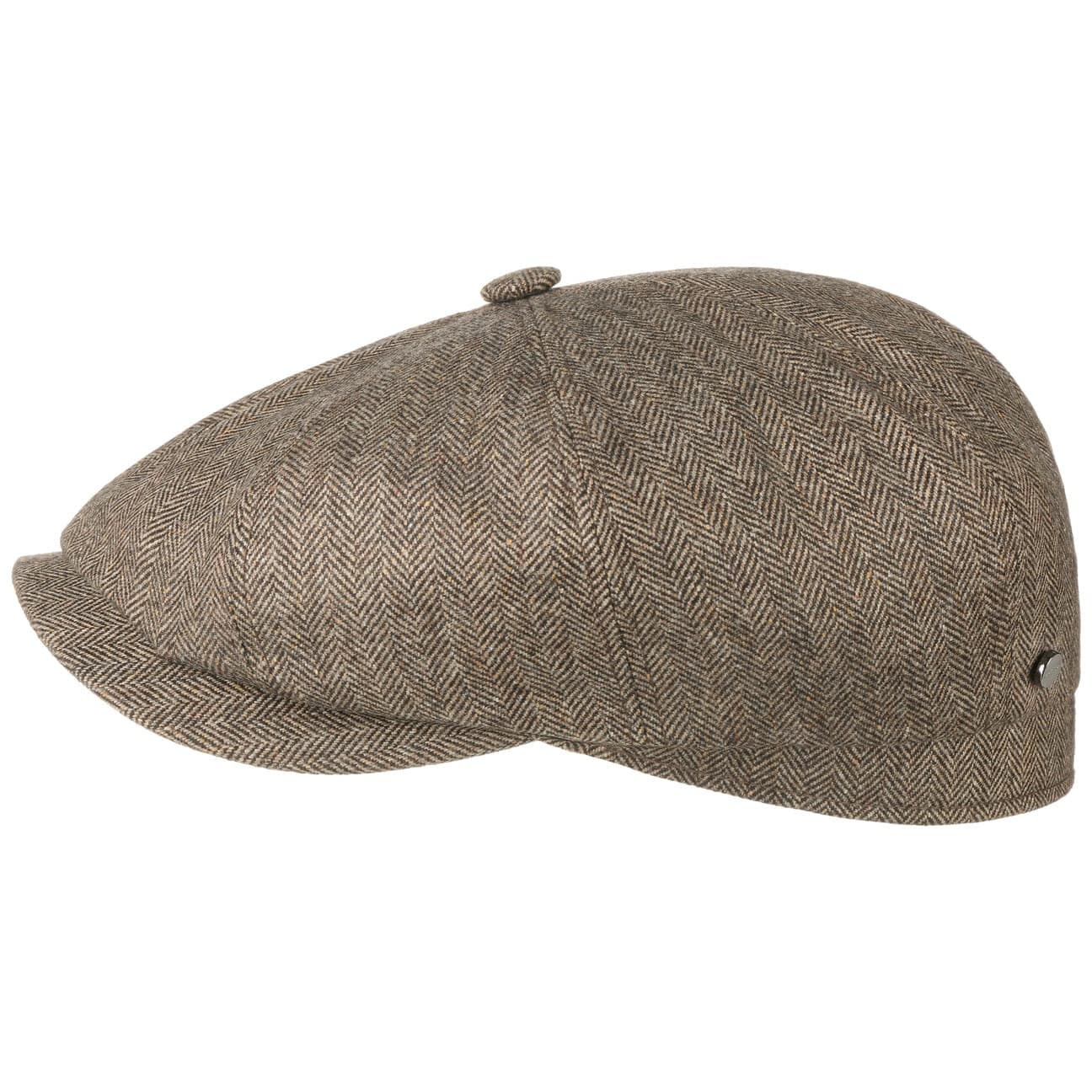 Hatteras Kaschmir Seide Flatcap by Stetson von Stetson