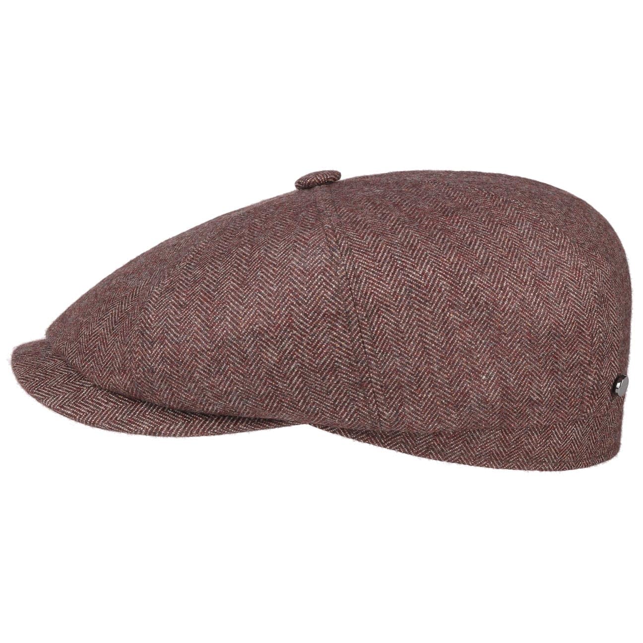 Hatteras Kaschmir Seide Flatcap by Stetson von Stetson