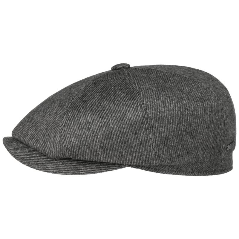 Hatteras Soft Herringbone Flatcap by Stetson von Stetson