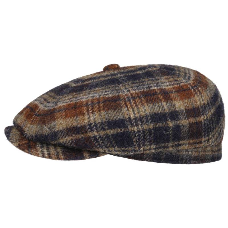 Hatteras Shetland Plaid Flatcap by Stetson von Stetson
