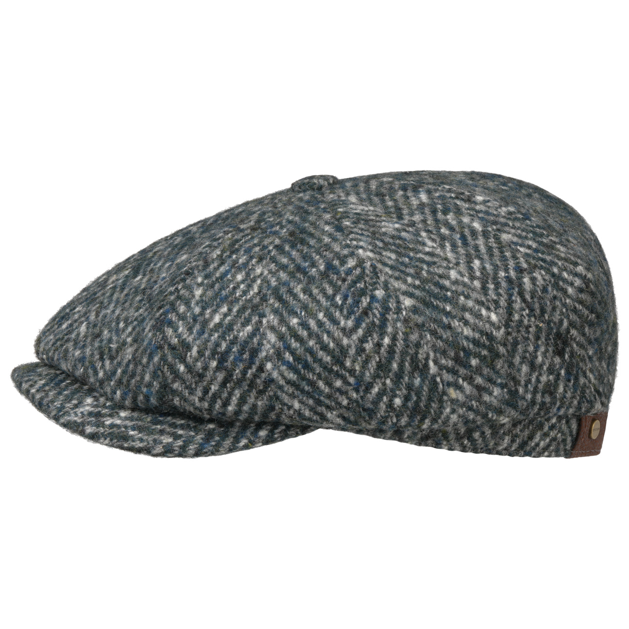 Hatteras Wool Colour Neps Flatcap by Stetson von Stetson