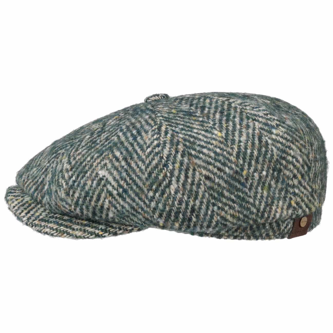 Hatteras Wool Colour Neps Flatcap by Stetson von Stetson