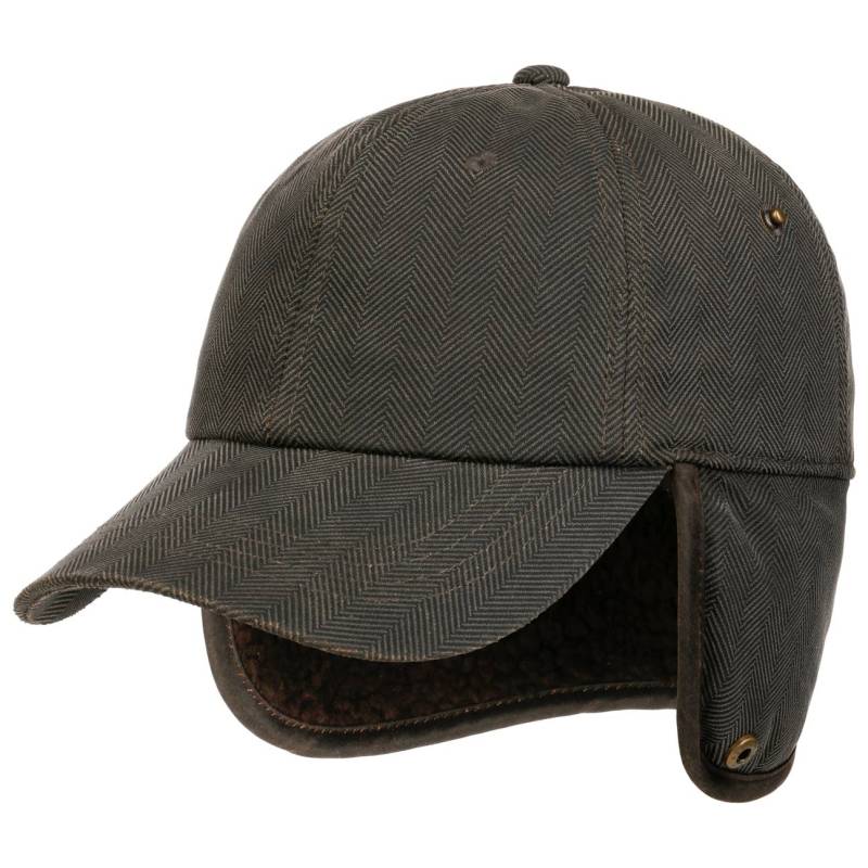 Herringbone Cap mit Ohrenklappen by Stetson von Stetson