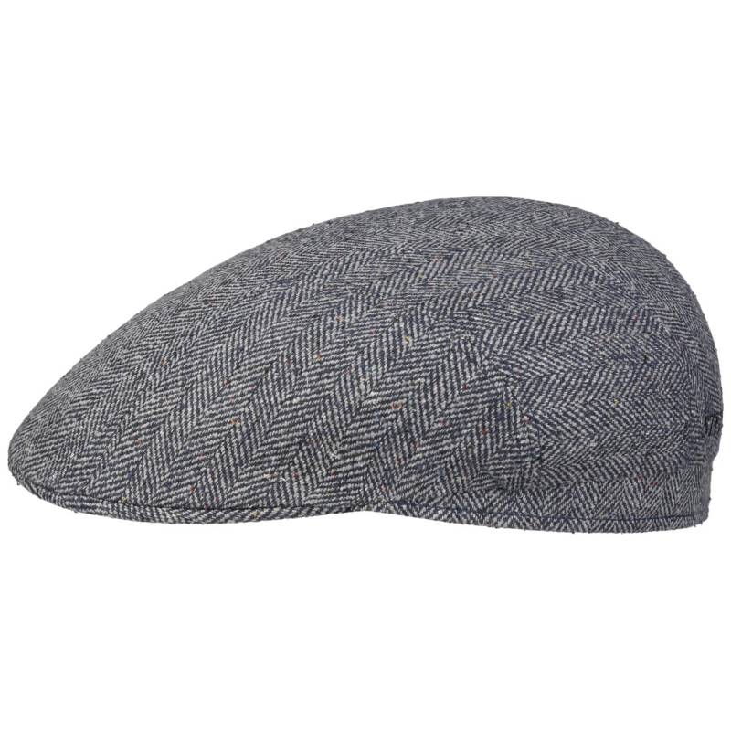 Herringbone UV Silk Driver Flatcap by Stetson von Stetson