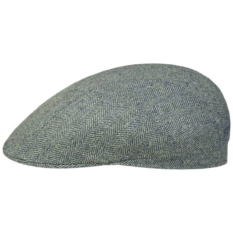 Herringbone UV Silk Driver Flatcap by Stetson von Stetson