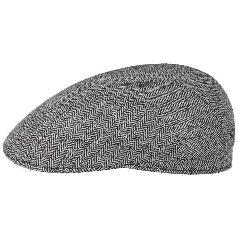 Herringbone UV Silk Driver Flatcap by Stetson von Stetson