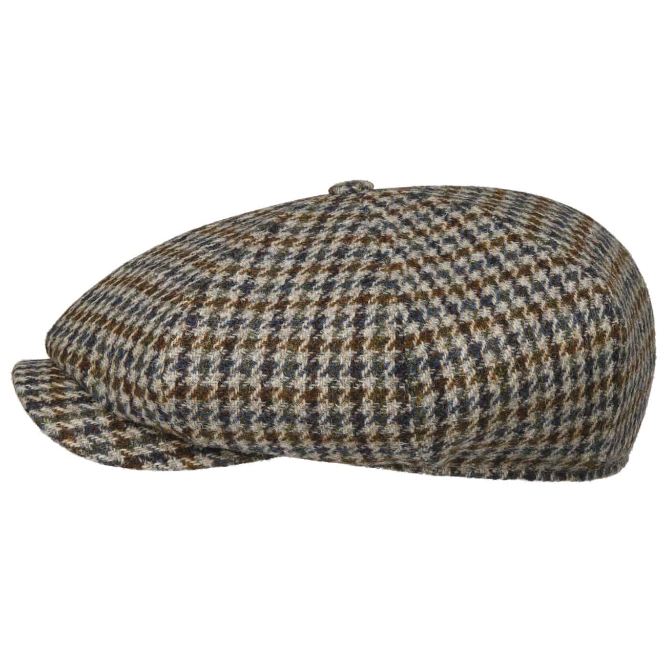 Harris Tweed Houndstooth Flatcap by Stetson Harris Tweed Houndstooth Flatcap by Stetson von Stetson