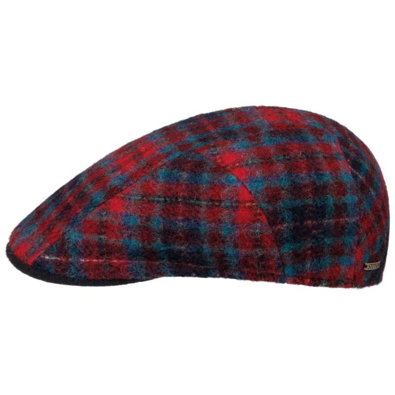 Karlsen Ivy Wool Check Flatcap by Stetson von Stetson