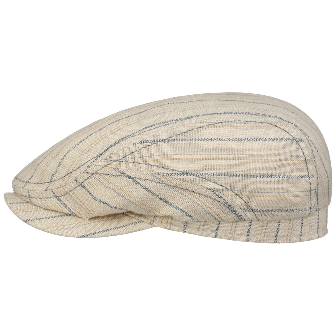 Ledford Driver Leinen Flatcap by Stetson von Stetson