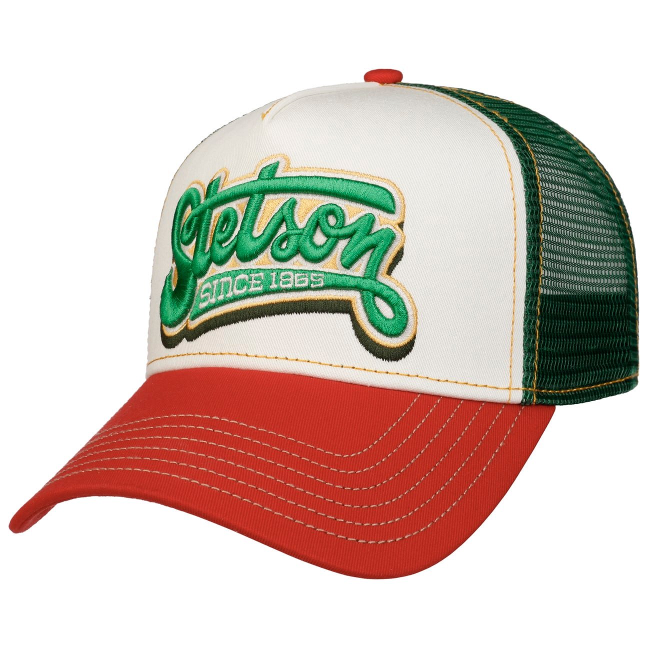 Lettering Trucker Cap by Stetson von Stetson