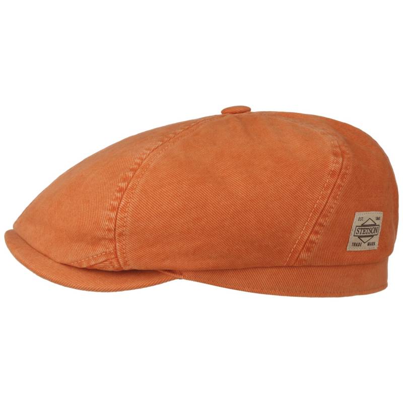 Soft Cotton 6 Panel Flatcap by Stetson von Stetson