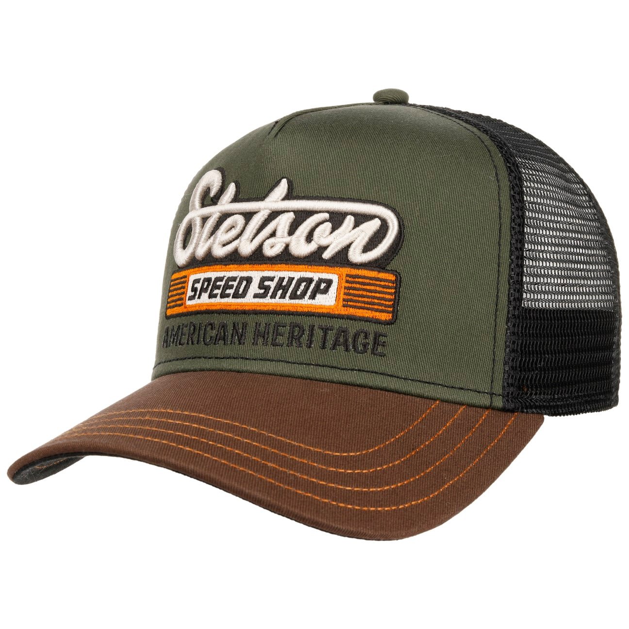 Speed Shop Trucker Cap by Stetson von Stetson