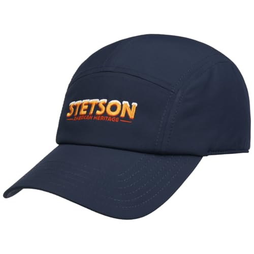 Stetson Swordfish 5 Panel - Stoffcap - Einfarbig Fleece - Herren - Winter blau One Size von Stetson