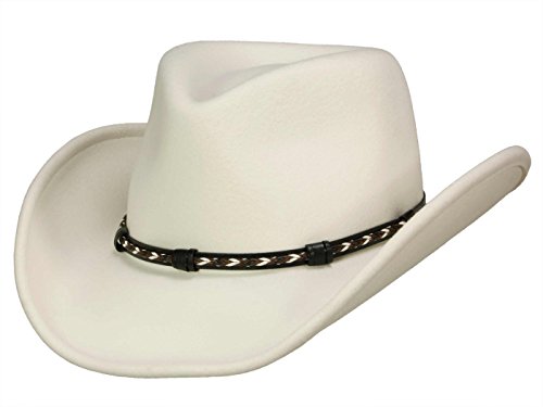 Stetson Amasa Westernhut Cowboyhut aus VitaFELT - weiß M/56-57 von Stetson