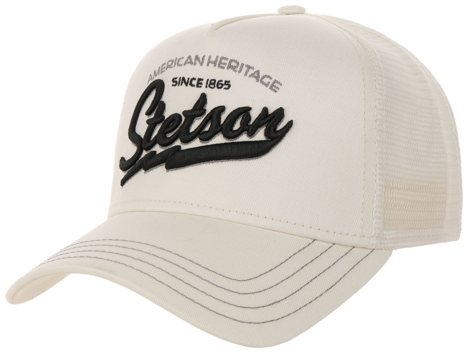 Stetson American Heritage Trucker Baseball-Cap mit Netzeinsatz von Stetson