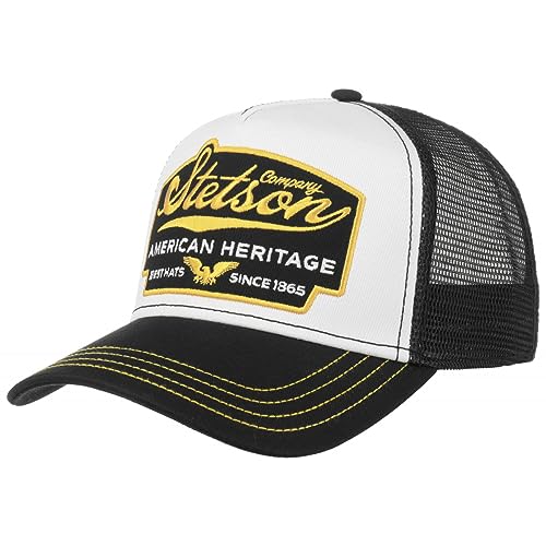 Stetson Herren Amerikanische Trucker-Mütze Schwarz EIN Größe von Stetson